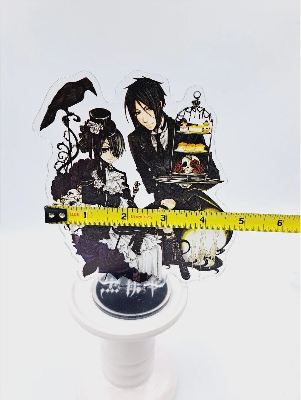Anime Black Butler Ciel Sebastian Acrylic Figure Mystery Manga Dark Fantasy Goth
